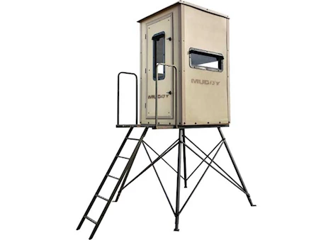 MUDDY GUNNER BOX BLIND WITH DELUXE 5 FT. TOWER