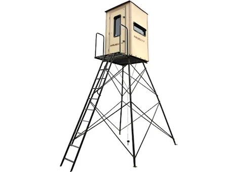 Muddy Gunner Box Blind with Deluxe 10 ft. Tower Main Image