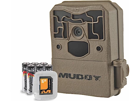 Muddy Pro Cam 18 Trail Camera Bundle with 16GB SD Card & (6) AA Batteries