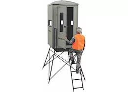 Muddy Gunner Box Blind with Deluxe 5 ft. Tower