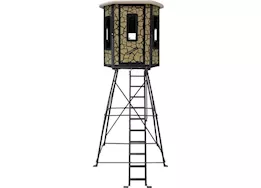 Muddy Bull XL Steel Box Blind with Elite 10 ft. Tower