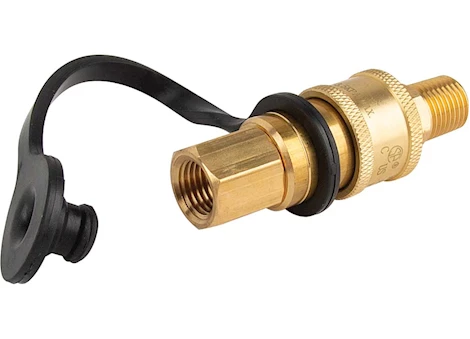 Marshall Excelsior Company GAS QUICK DISCONNECT 1/4IN MPT NIPPLE X 1/4IN FPT COUPLER