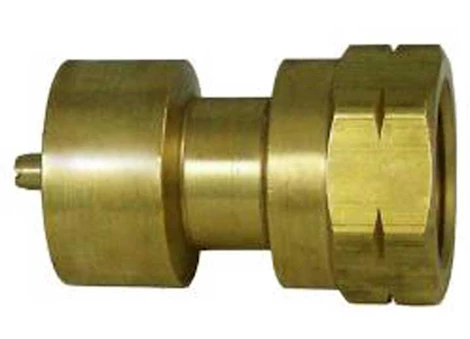 Marshall Excelsior Company Propane cylinder adapter fitting 1in-20 fem x f pol pkgd Main Image