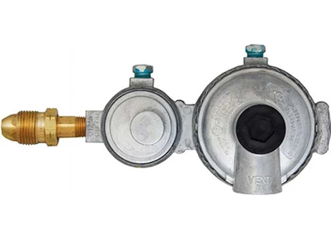 Marshall Excelsior Company Excela-flo compact 2 stage regulator .9gpm excess flow pol inlet x 3/8in fnpt ou Main Image