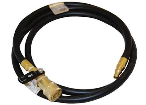 Marshall Excelsior Company Thermoplastic quick disconnect hose w/shut off vlv 1/4in f quick cnct x 1/4in m Main Image