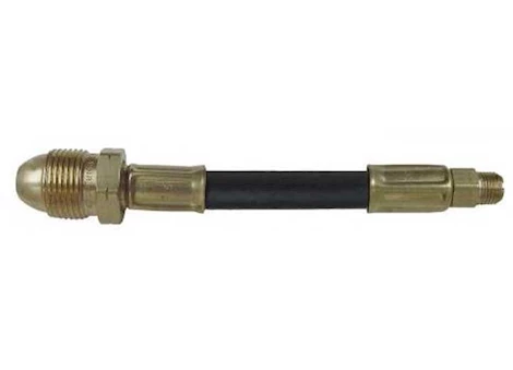 Marshall Excelsior Company Thermoplastic standard lp gas hose 7/8in nut male pol x 1/4in male inverted flar Main Image