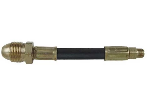 Marshall Excelsior Company Thermoplastic standard lp gas hose 7/8in nut male pol x 1/4in male inverted flar Main Image