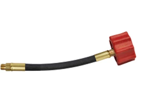 Marshall Excelsior Company HIGH FLOW THERMO PIGTAIL 1/4ININV FLARE X QCC RED 24IN OAL PKGD