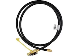 Marshall Excelsior Company Thermoplastic high pressure quick disconnect hose 1/4in m x 1/4in f quick connec