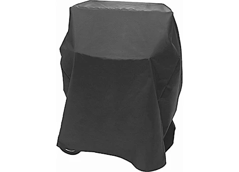 BLK FULL LENGTH VINYL FABRIC COVER-FITS: JNR4DD AND WNK4DD GRILLS W/SHELVES IN DOWN POSITION