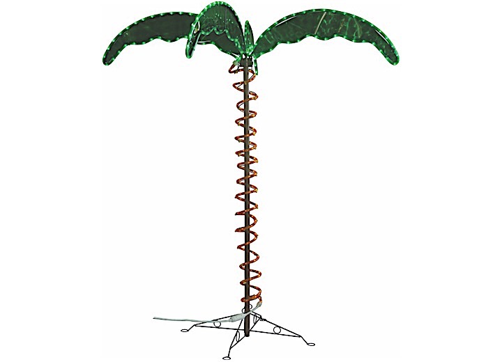 MING’S MARK GREEN LONG LIFE LED 4.5' DECORATIVE PALM TREE ROPE LIGHT FOR INDOOR/OUTDOOR APPLICATIONS