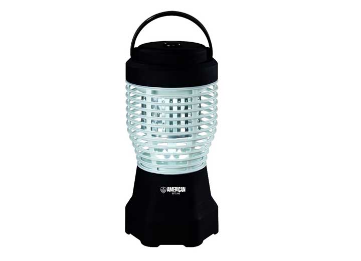 AMERICAN OUTLAND RECHARGEABLE UV-A LED BUG ZAPPER WITH EMERGENCY LIGHT