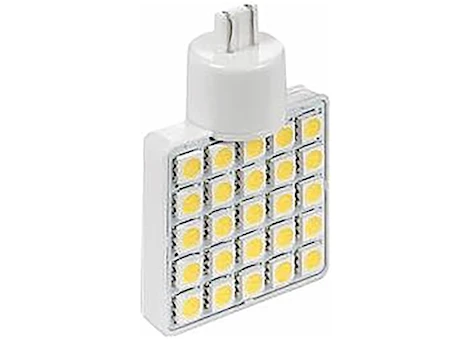 MG Innovative 921 BASE TOWER LED BULB W/OUT LENSE 270 LUM 10-24V 3.0W NATURAL WHITE 2 PK