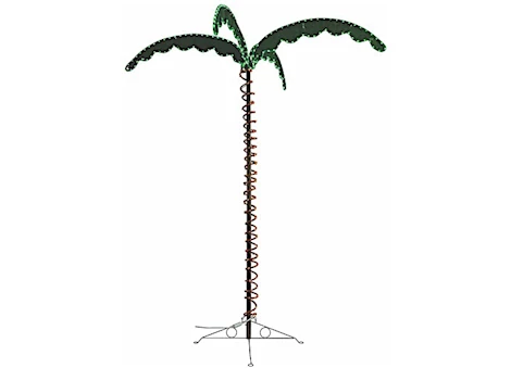 Ming’s Mark Green Long Life 12V LED 7 ft Decorative Palm Tree Rope Light for RV & Marine Applications