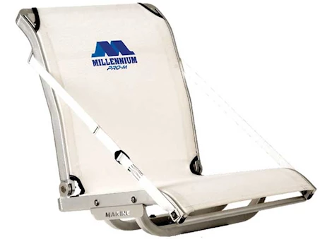 Millennium Outdoors PRO-100 WHITE SALTWATER BOAT SEAT