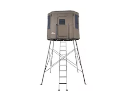 Millennium Treestands Q200 Buck Hut Shooting House Box Blind with Tower