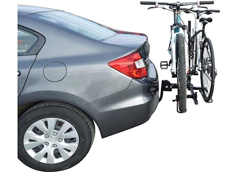 Malone Auto Racks RunWay HM2 Platform Bike Carrier for 1.25” or 2” Hitch Receiver – Holds (2) Bikes