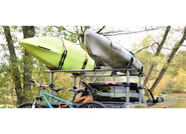 Malone Auto Racks SaddleUp Pro Saddle Style Kayak Carrier for Truck Racks with T-Slots