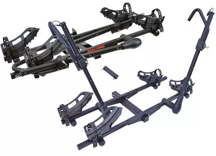 Malone Auto Racks Pilot HM4 Platform Bike Carrier for 2” Hitch Receiver – Holds (4) Bikes