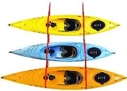 Malone Auto Racks SlingThree Hanging Storage System for (3) Kayaks