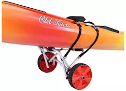 Malone Auto Racks Clipper TRX All Terrain Cart for Canoe or Kayak with V-Style Bottom