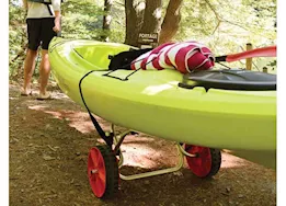Malone Auto Racks Nomad TRX Standard Duty Cart for Kayak with V-Style Bottom