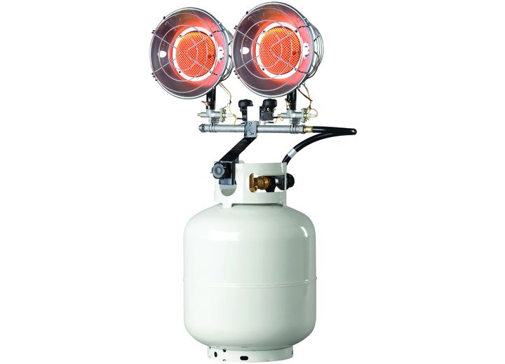 Mr. Heater Double Tank Top Liquid Propane Heater w/Match Lit Ignition - 10,000 - 30,000 BTU Per Hour Main Image