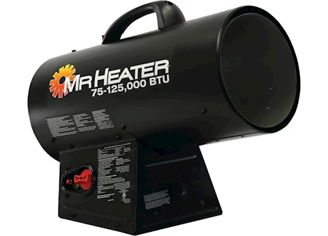 Mr. Heater MH125QFAV Forced Air Propane Heater - 75,000-125,000 BTU
