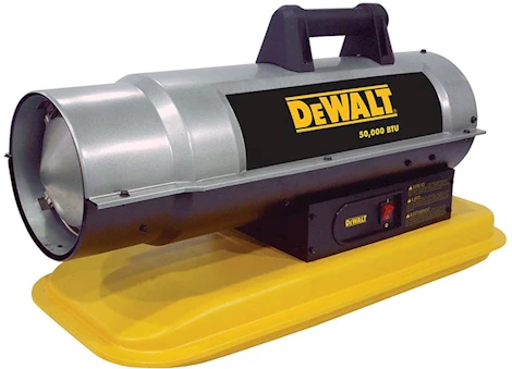 DEWALT DXH50K Forced Air Diesel/Kerosene Heater – 50,000 BTU