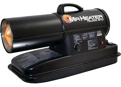 Mr. Heater MH75KTR Forced Air Kerosene Heater - 75,000 BTU