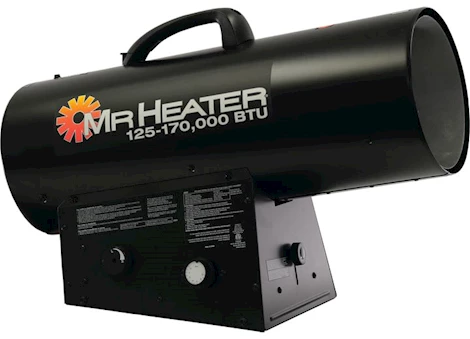 Mr. Heater MH170QFAVT Forced Air Propane Heater - 125,000-170,000 BTU