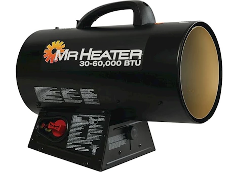 Mr. Heater MH60QFAV Forced Air Propane Heater - 30,000-60,000 BTU