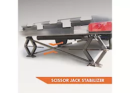 Morryde X-brace scissor jack stabilizer