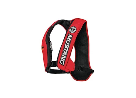 Mustang Survival ELITE 28 BC INFLATABLE PFD HYDROSTATIC UNIVERSAL ADULT RED