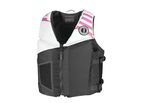 Mustang Survival REV YOUNG ADULT FOAM VEST YOUNG ADULT GRAY-WHITE-PINK