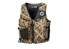 Mustang Survival Rev young adult foam vest camo young adult mossy oak shadow grass blades
