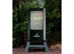 Masterbuilt Digital Electric Smoker with Window & Legs - 4-Rack