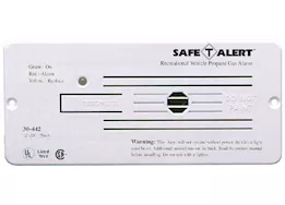 Safe-T-Alert 30 Series RV Propane/LP Gas Alarm - White, Flush Mount