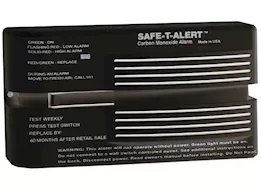 Safe-T-Alert 65 Series RV Carbon Monoxide Alarm - Black, Surface Mount