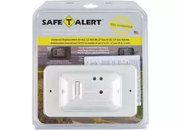 MTI Industries Combination carbon monoxide/propane alarm -universal white surface mount w/trim ring 12vdc hard wire