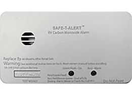 MTI Industries Carbon monoxide alarm - white rectangleround surface mount 5 yr sealed in lithium battery