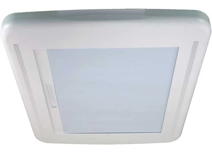 Maxxair Maxxshade plus retractable rv roof vent shade no lighting - white Main Image