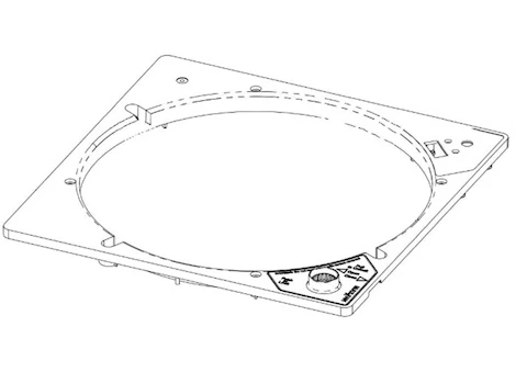 Maxxair VENT CONTROL PLATE SWITCH K MODEL