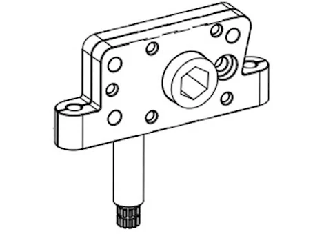 Maxxair A/C ROOF VENT OPERATOR MANUAL LIFT MECHANISM