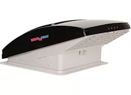 Airxcel-Maxx Air Maxxfan deluxe roof vent w/ 12v fan and thermostat - manual lift - 10 speed - sm