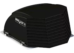 Maxxair ii rv roof vent cover - black