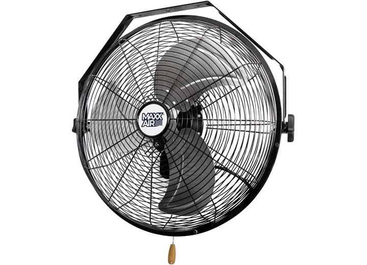 Maxx Air Fan 18in wall mount fan tilts 180 degrees hardware not included Main Image