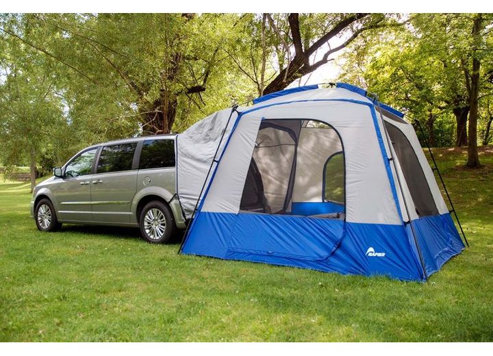 NAPIER SPORTZ SUV TENT (W/SCREEN ROOM) FITS SUVS NO TALLER THAN 80IN FROM ROOF TO GROUND - BLUE/GREY