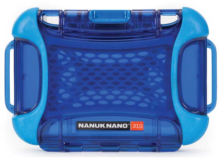 NANUK 310 HARD CASE NANUKNANO - BLUE, INTERIOR: 5.2 X 3 X 1.1IN