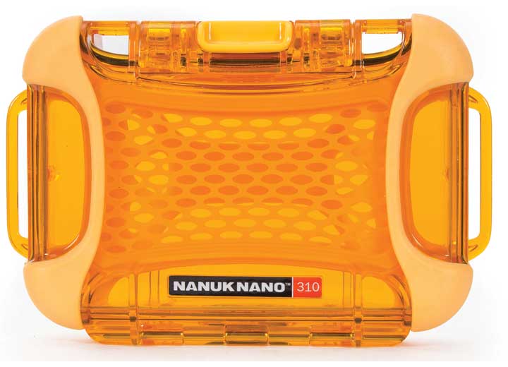 NANUK 310 HARD CASE NANUK NANO - ORANGE, INTERIOR: 5.2 X 3 X 1.1IN